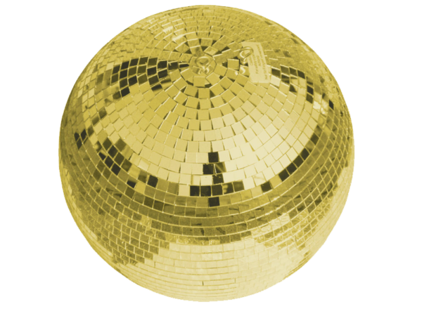 Mirror ball gold