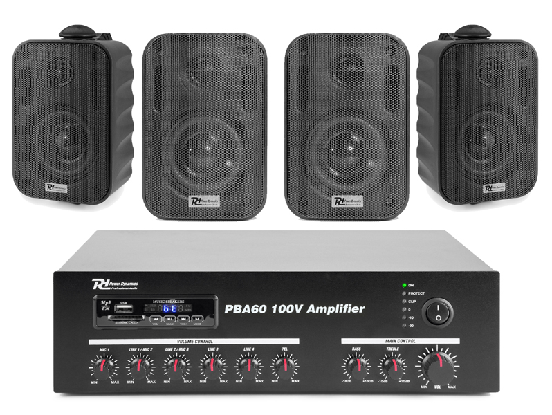 Tronios Power Dynamics PBA60 + 4 x BC30V