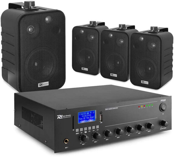 Tronios Power Dynamics PPA30 + 4 x BV40V