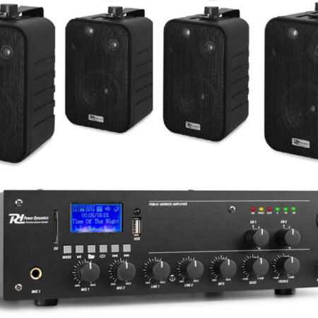 Tronios Power Dynamics PPA502 + 4 x BV40V