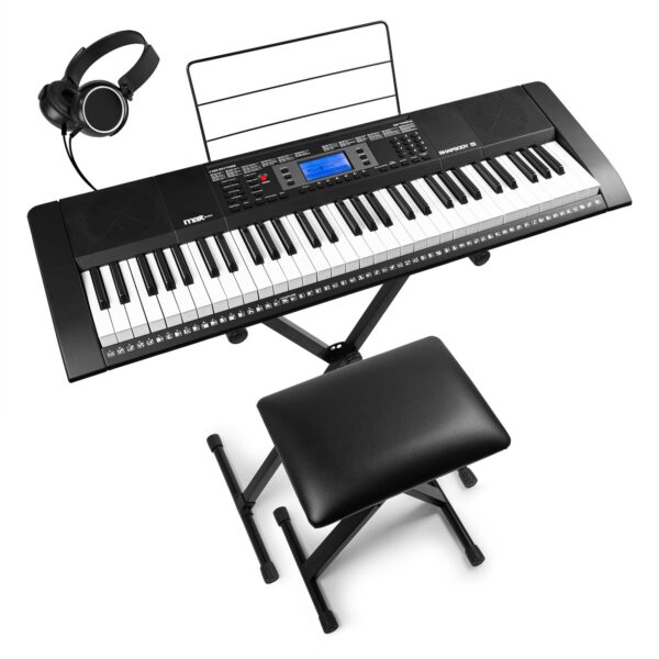 Max Rhapsody61 Electronic Keyboard 61-keys Set